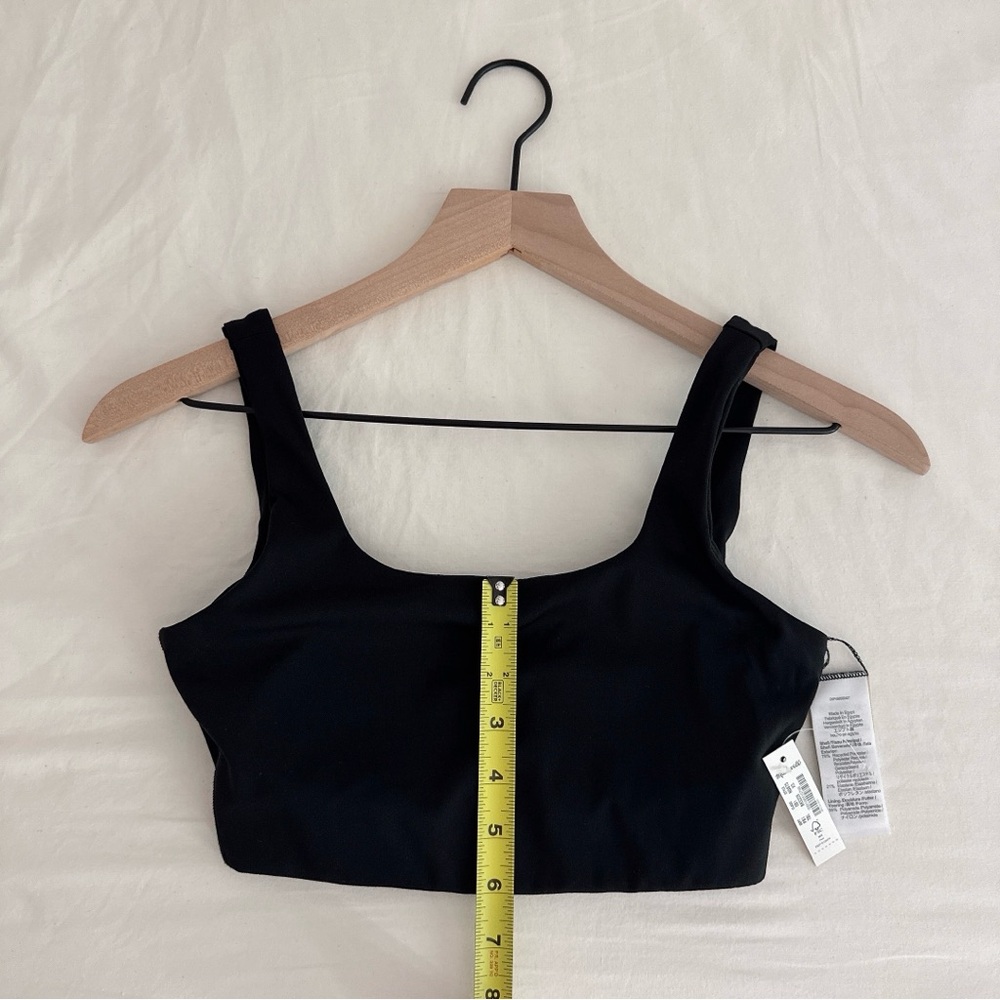 NWT Madewell Black Crop Top - XS - Picture 4 of 12